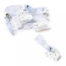 BROCHES PLASTICO  COCODRILO  12UNID